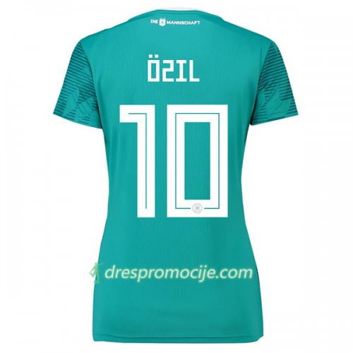 Njemačka Dres Ozil 10 Ženska Gostujući Svjetsko prvenstvo 2018 Njemačka Dres Ozil 10 Ženska Gostujući Svjetsko prvenstvo 2018